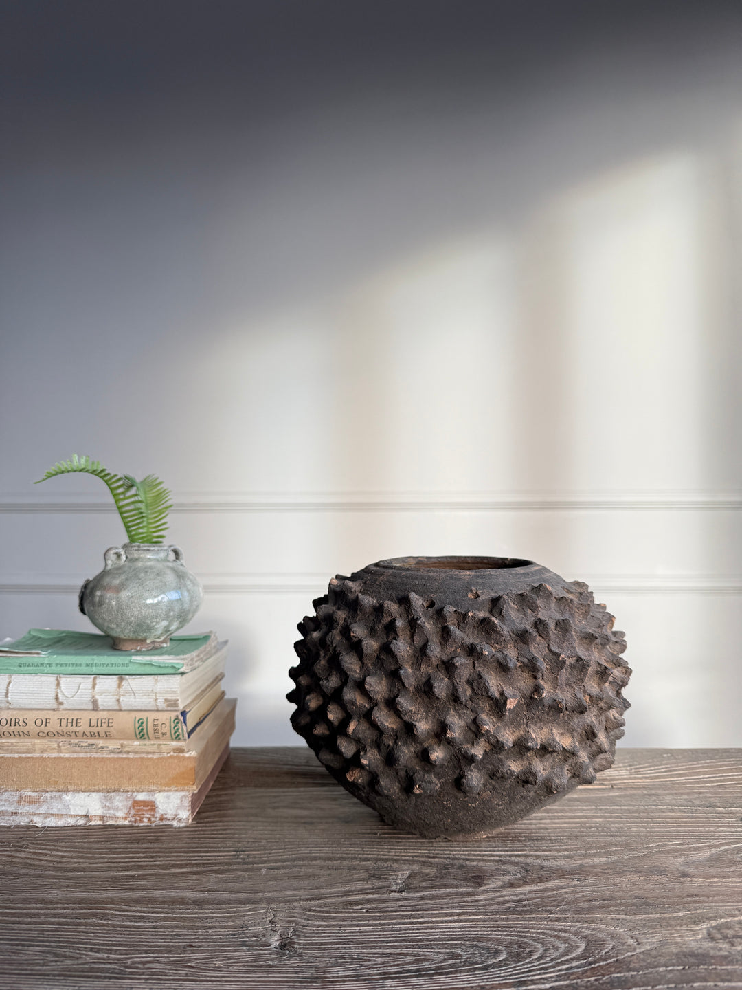 Vintage Spikes African Pottery