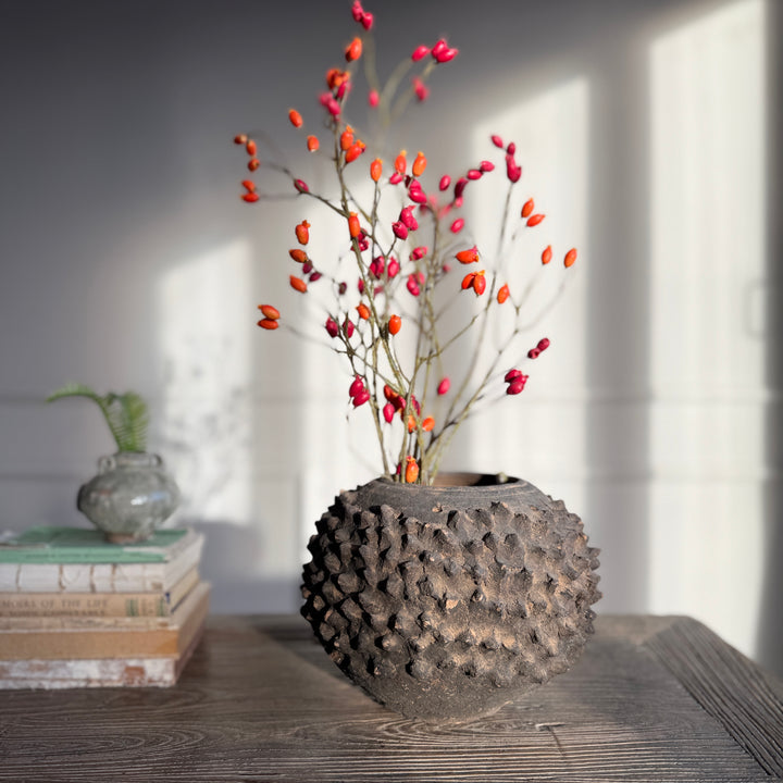 Vintage Spikes African Pottery