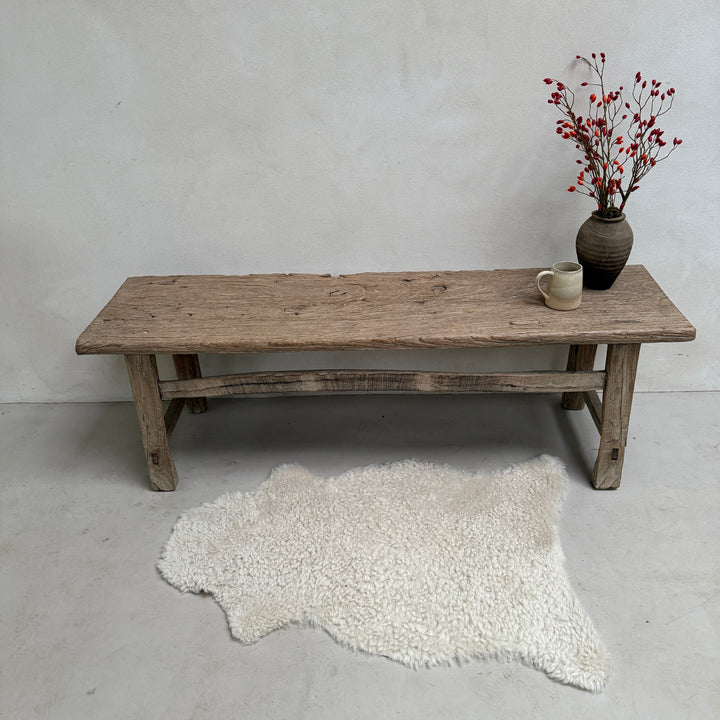 Extra large sheepskin rug | short wool
