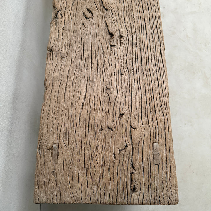 Antique Rustic Bench Daisy