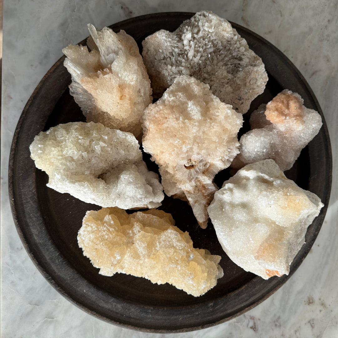 Crystal cluster collection