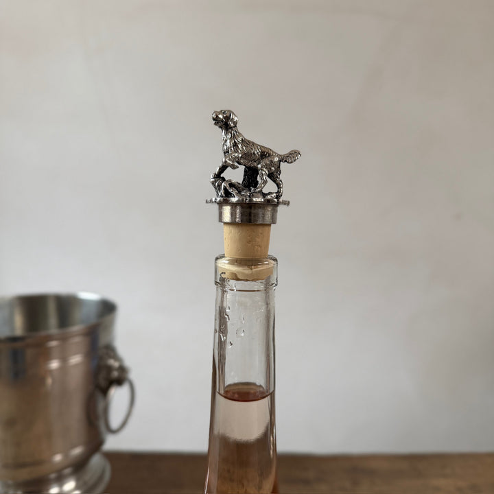 French Pewter Bottle Stopper