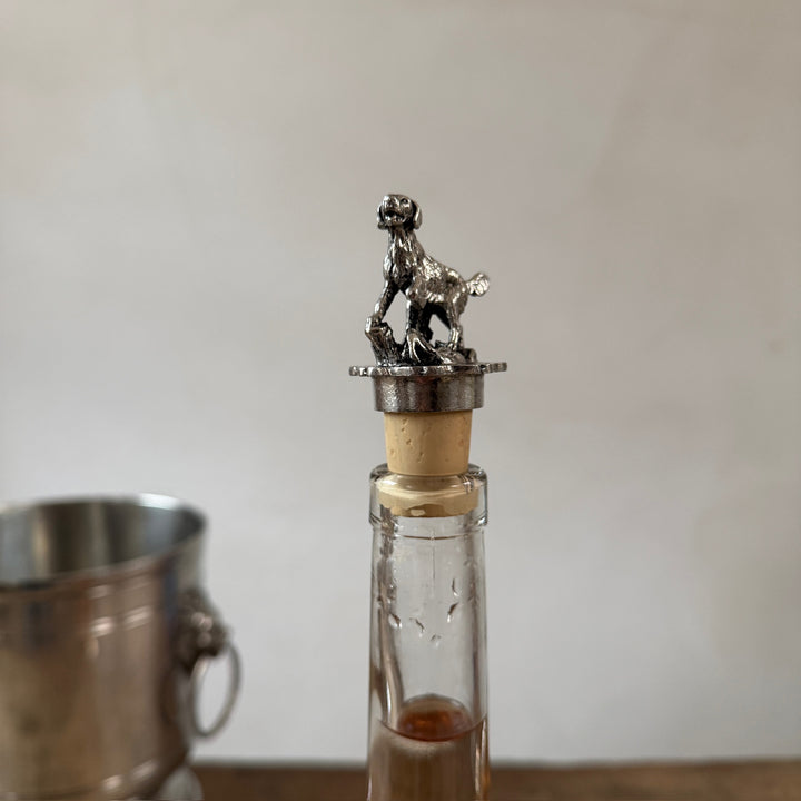 French Pewter Bottle Stopper