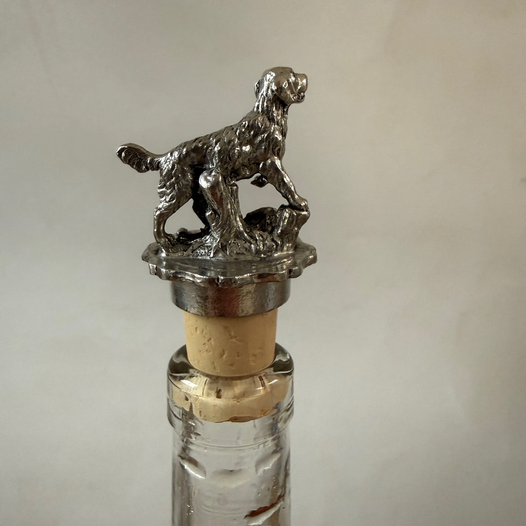 French Pewter Bottle Stopper