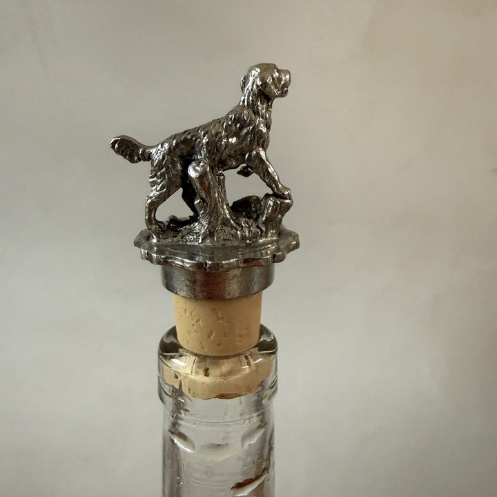 French Pewter Bottle Stopper
