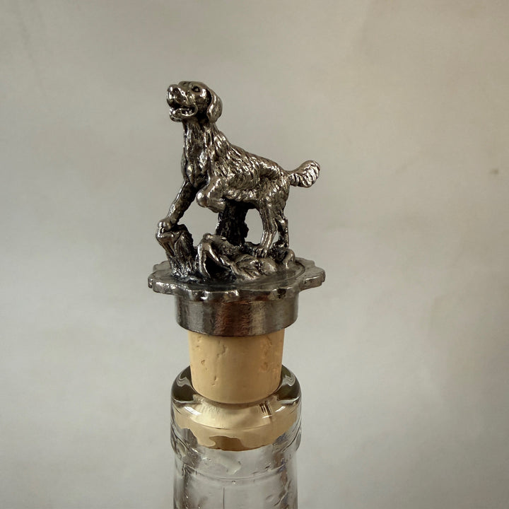French Pewter Bottle Stopper