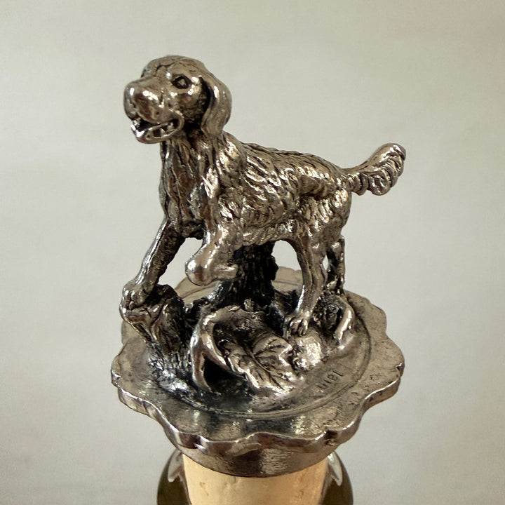 French Pewter Bottle Stopper