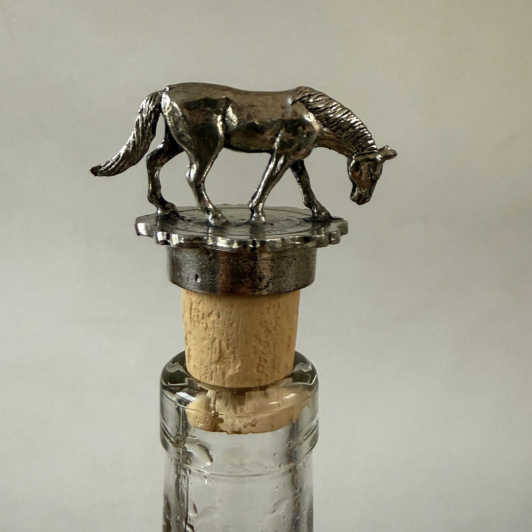 French Pewter Bottle Stopper