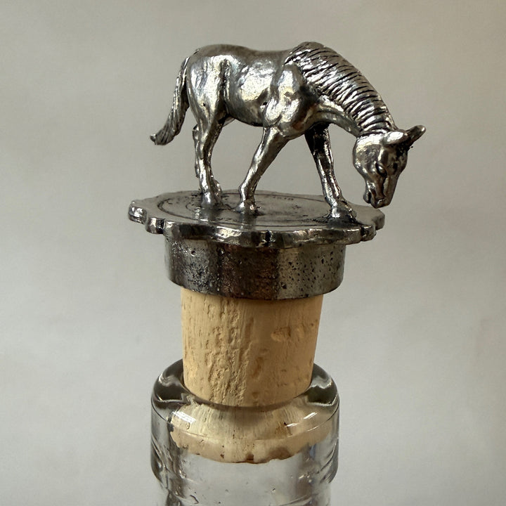 French Pewter Bottle Stopper