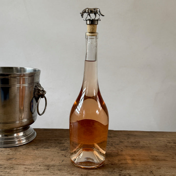 French Pewter Bottle Stopper