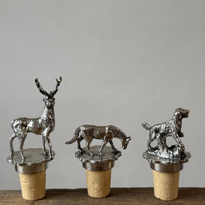 French Pewter Bottle Stopper