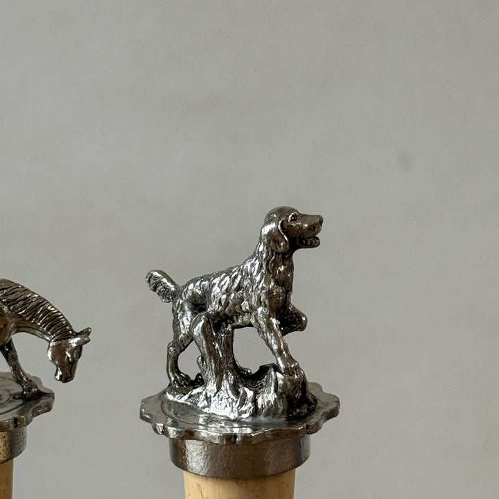 French Pewter Bottle Stopper