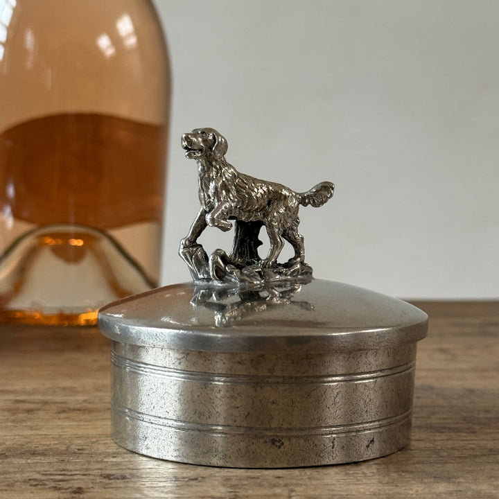 French Pewter Keepsake Box | Setter