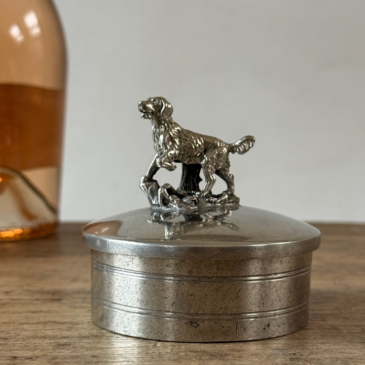 French Pewter Keepsake Box | Setter