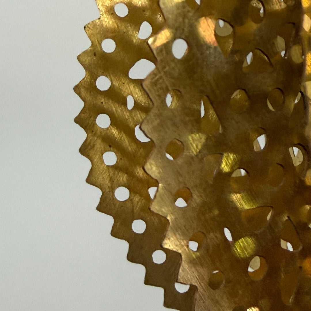 Antique Gold Filigree Christmas Decoration
