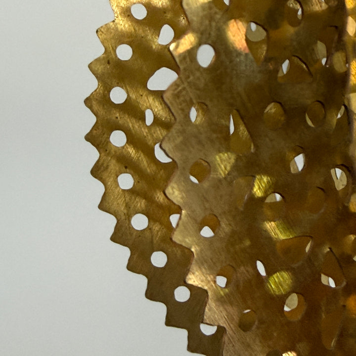 Antique Gold Filigree Christmas Decoration
