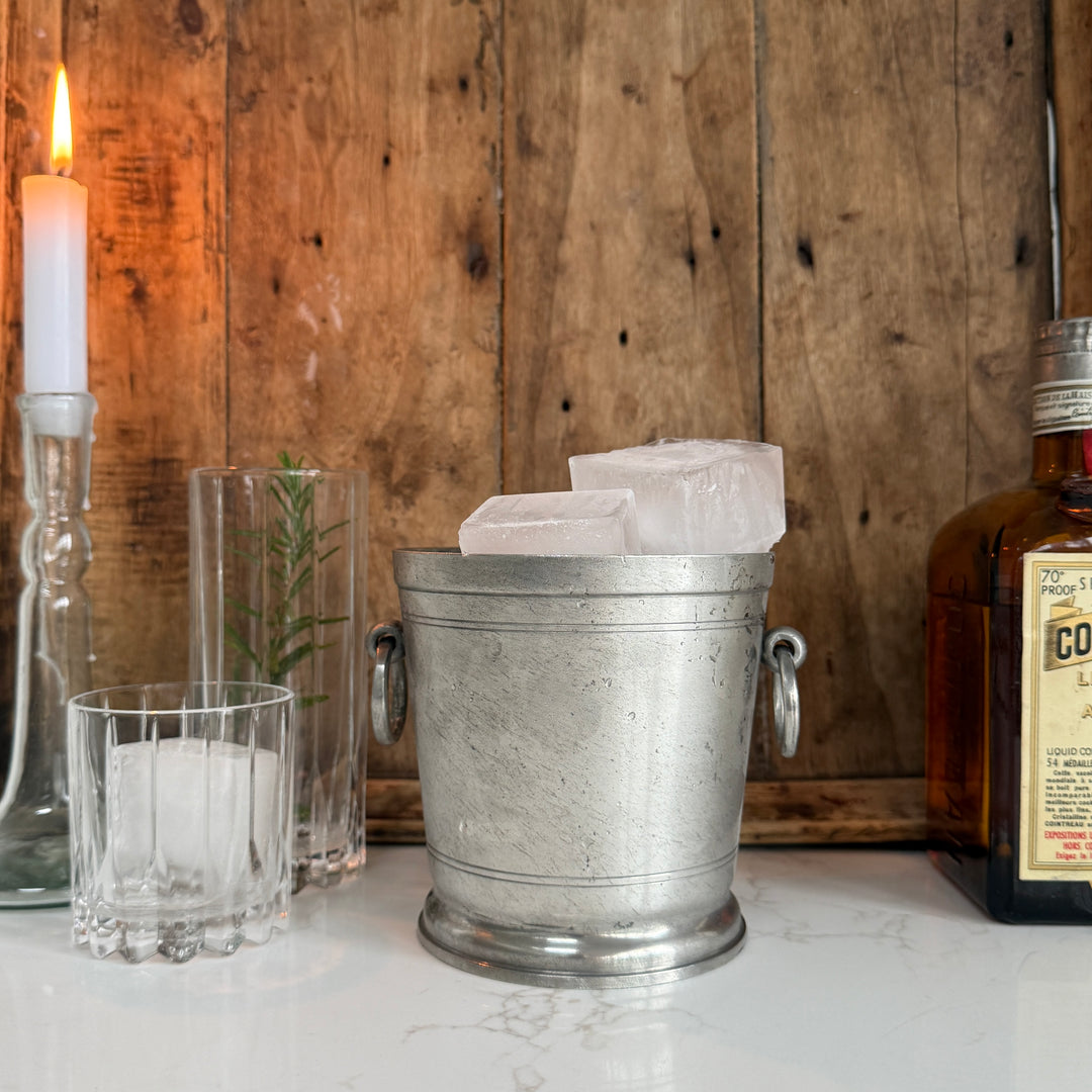 French Pewter Ice Bucket