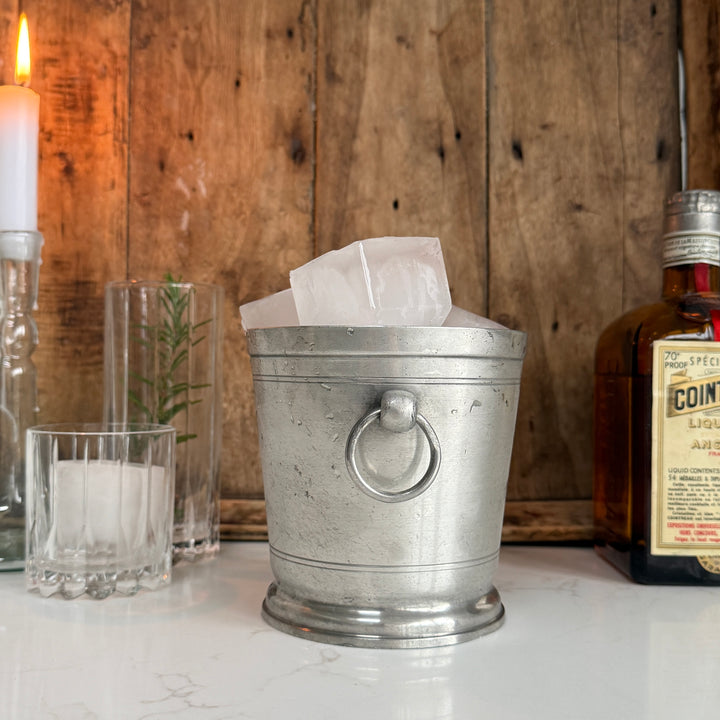 French Pewter Ice Bucket