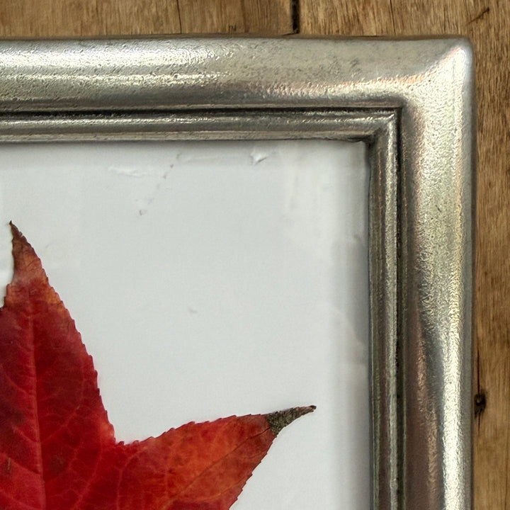 French Pewter Photo Frame