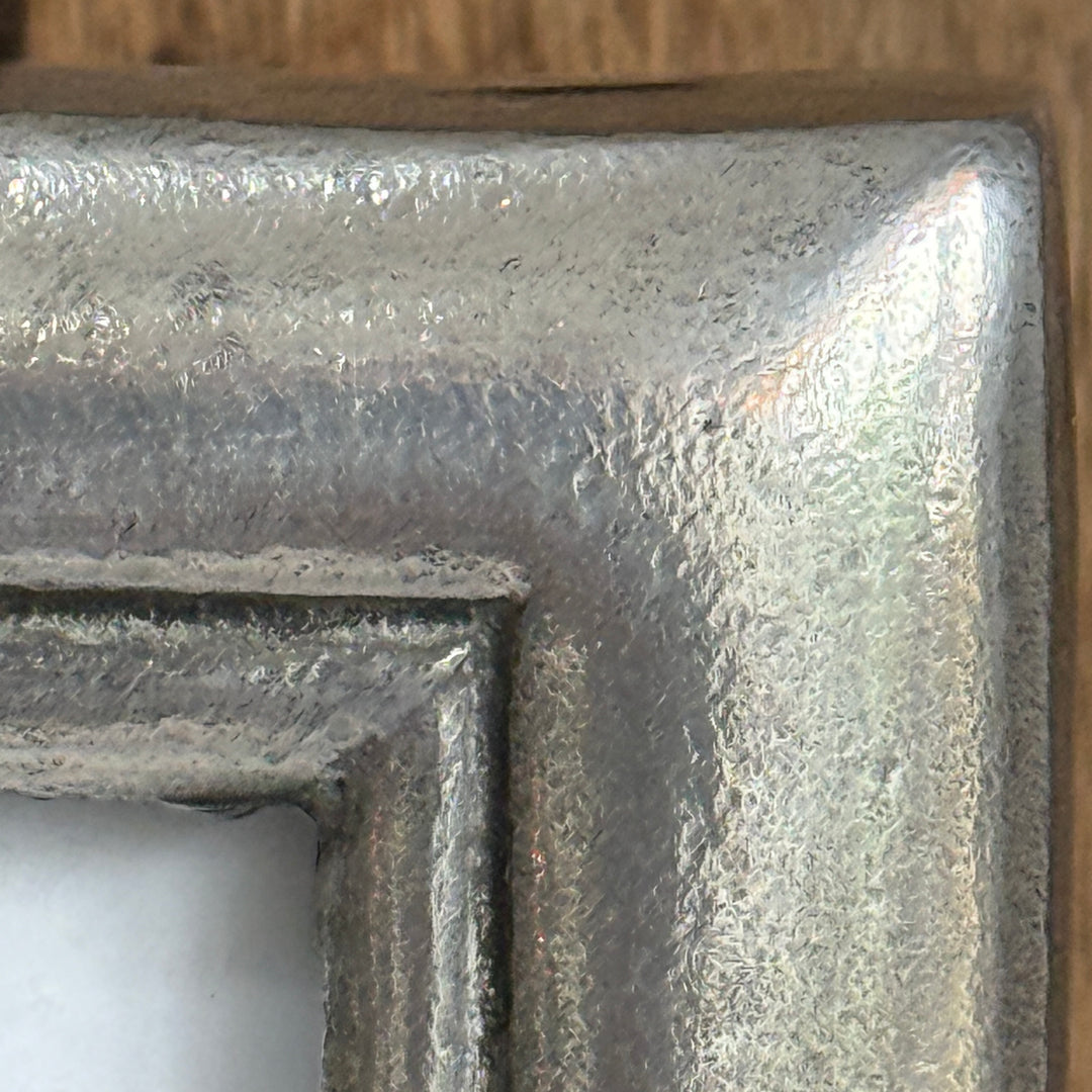 French Pewter Photo Frame