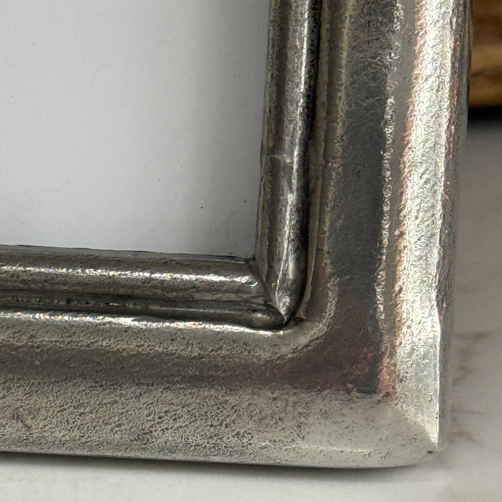 French Pewter Photo Frame