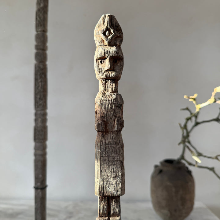 Antique Tribal totem poles