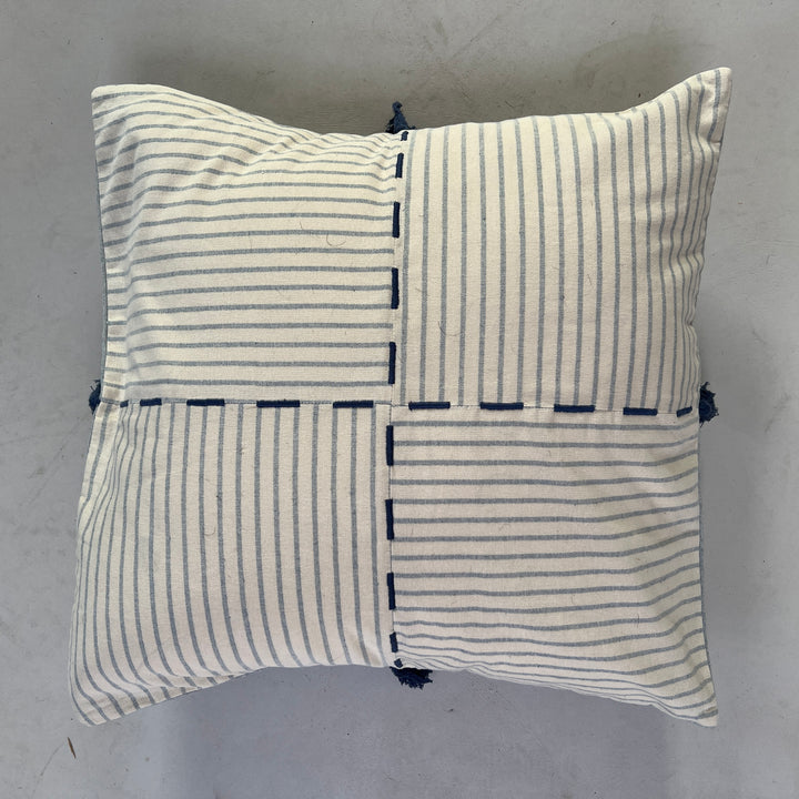 Striped tassel cushion Zelida