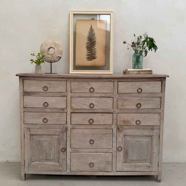 Vintage Whitewashed Chest Of Drawers | Anisia