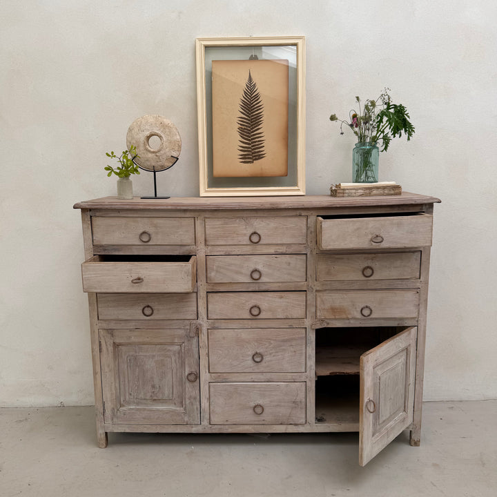 Vintage Whitewashed Chest Of Drawers | Anisia