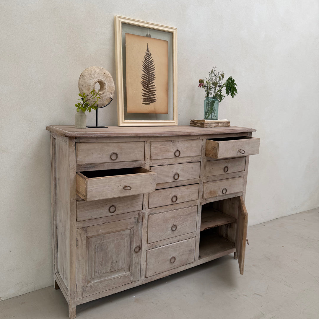 Vintage Whitewashed Chest Of Drawers | Anisia