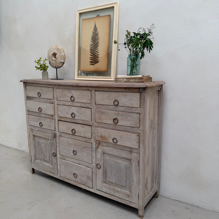 Vintage Whitewashed Chest Of Drawers | Anisia