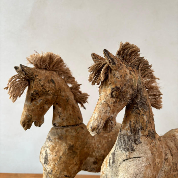 Rustic Primitive Wooden Horse | Apollo