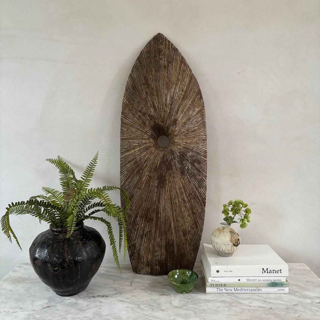 Antique Hand-carved Wooden Panel