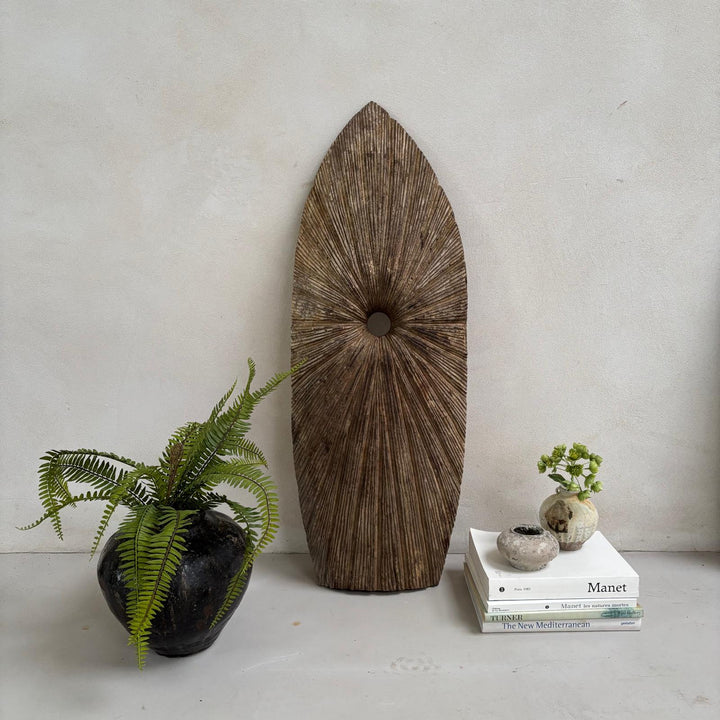 Antique Hand-carved Wooden Panel