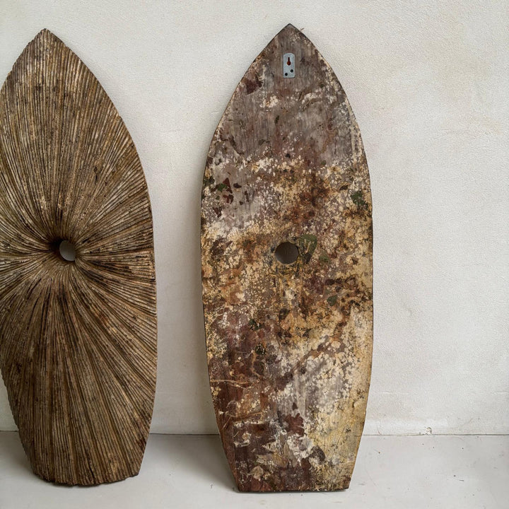 Antique Hand-carved Wooden Panel