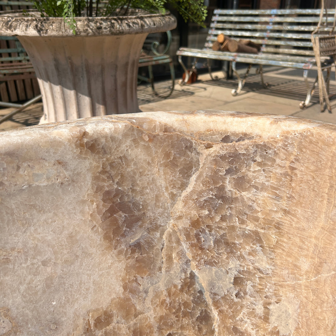 Extra large Hand-Carved Amber Marble