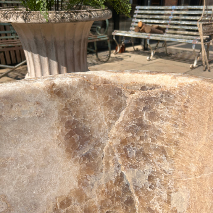 Extra large Hand-Carved Amber Marble