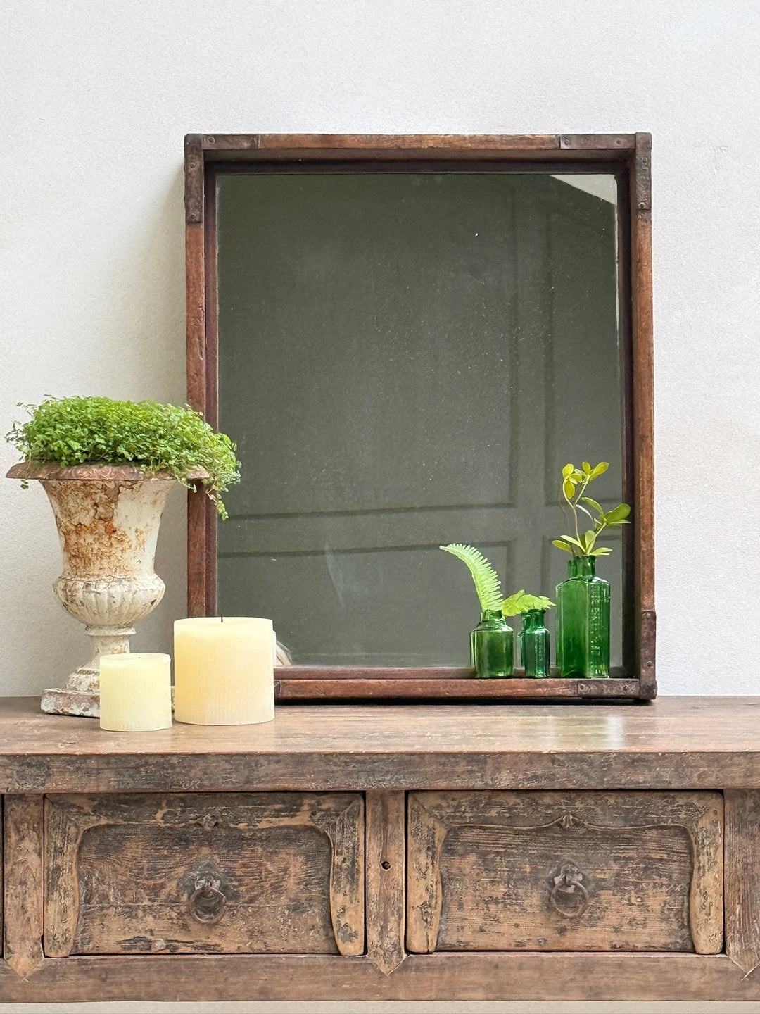 Vintage Printers Tray Mirror | Fran