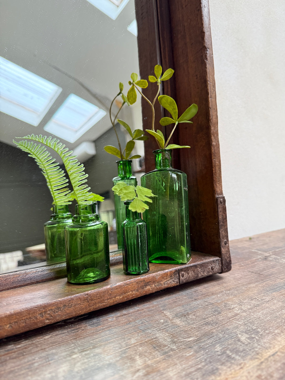 Vintage Printers Tray Mirror | Fran