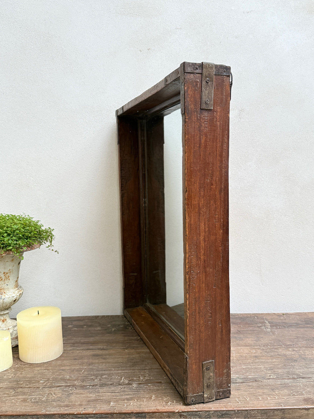 Vintage Printers Tray Mirror | Fran