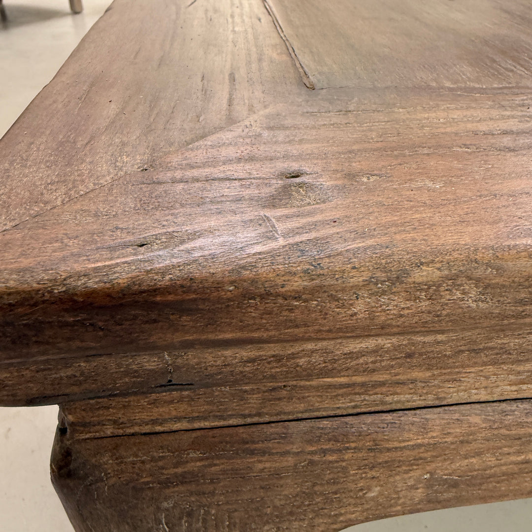 Extra Large salvaged dark wood coffee table | Stow
