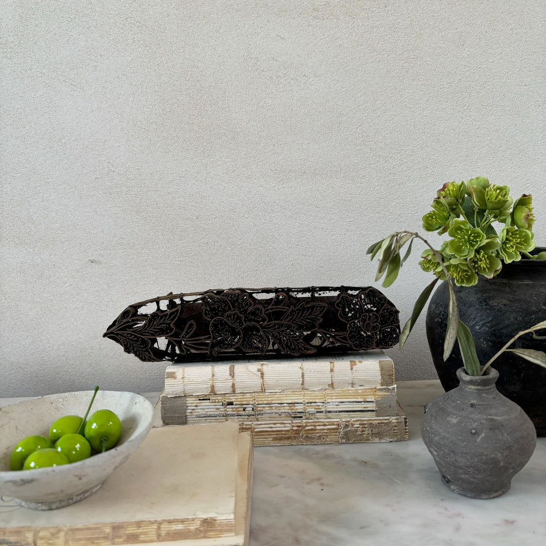 Indonesian copper vintage Batik Stamp