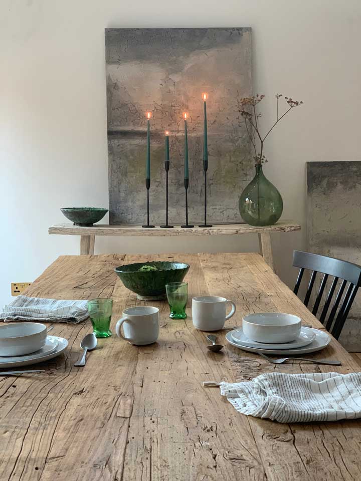 Hand Crafted Salvaged Dining Table