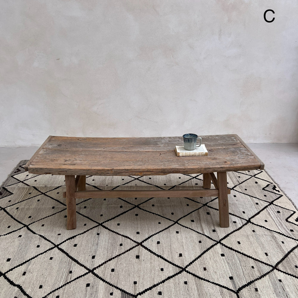 Large Antique Coffee Tables C128