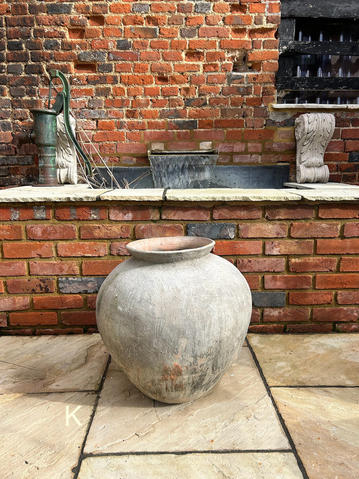 Large Antique Java Pot | Indonesian Water Urn