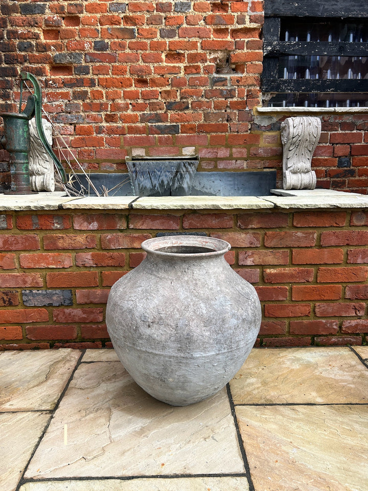 Large Antique Java Pot | Indonesian Water Urn