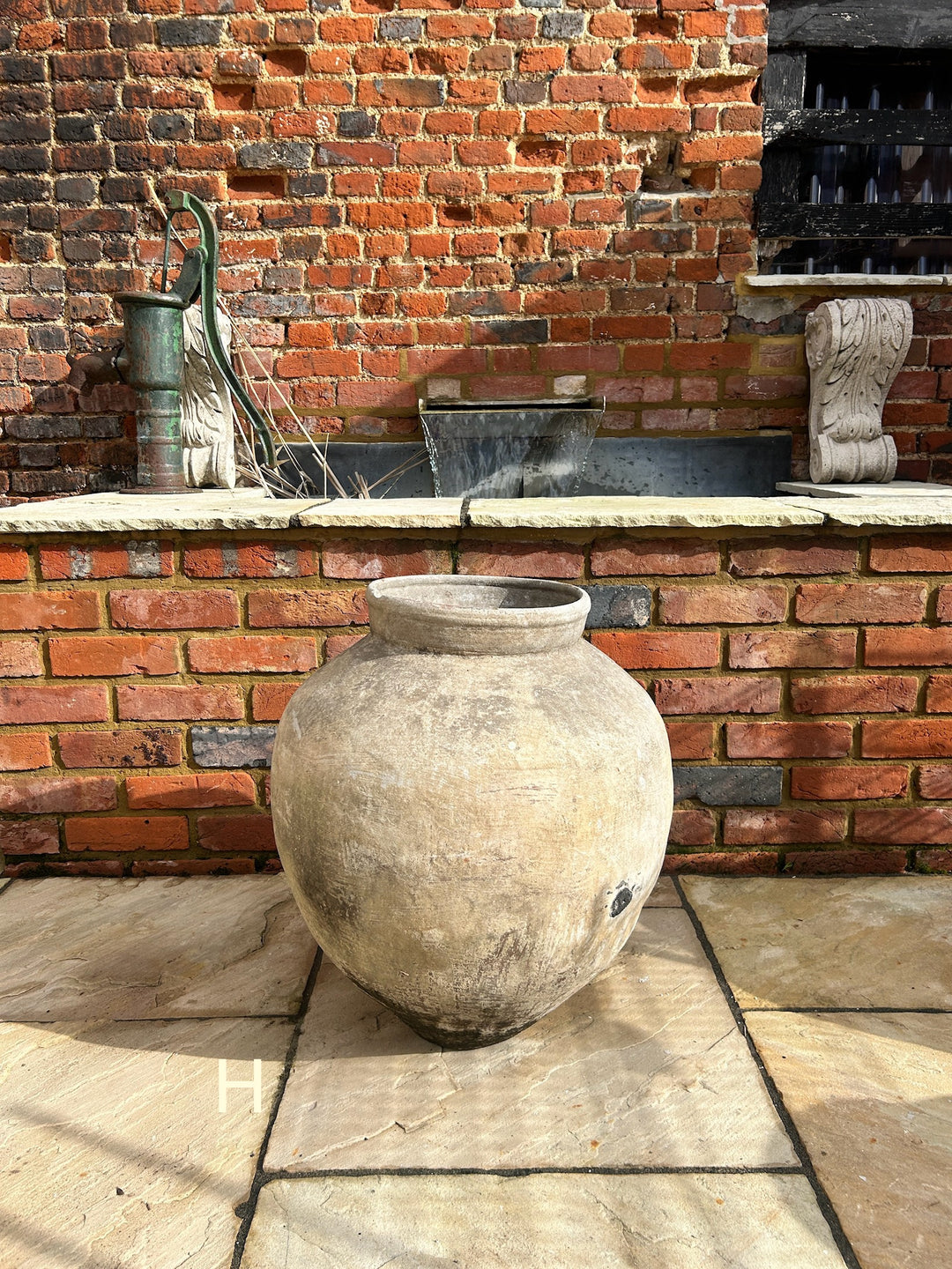 Large Antique Java Pot | Indonesian Water Urn
