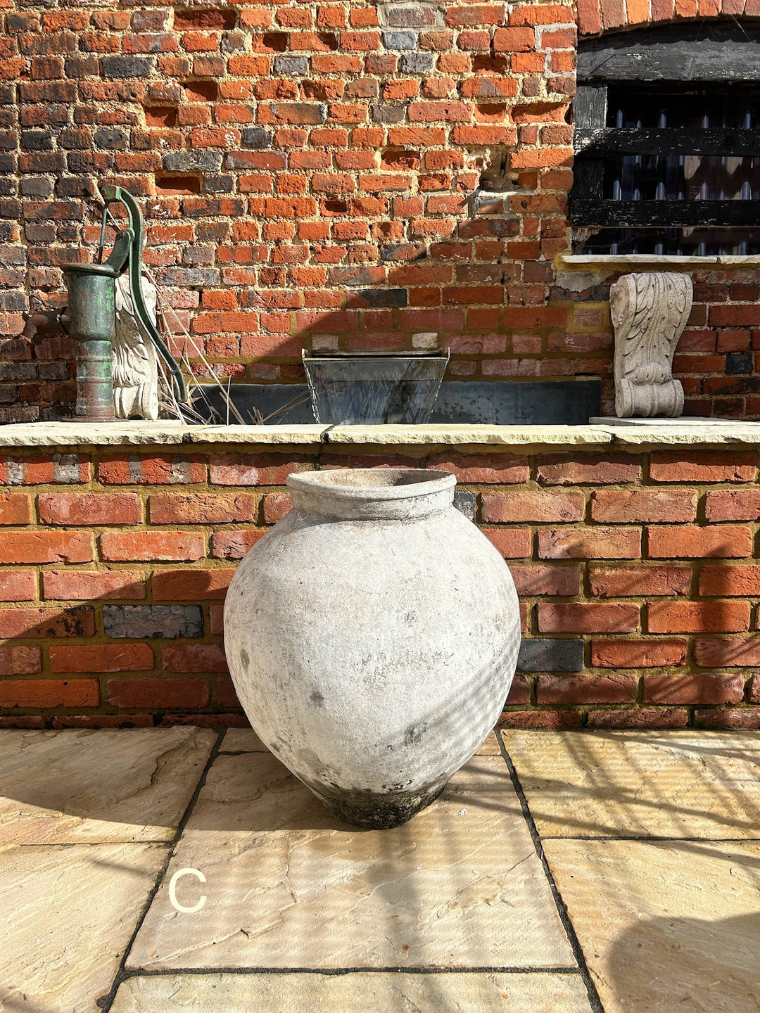 Crystaline bobble stem wine glass 