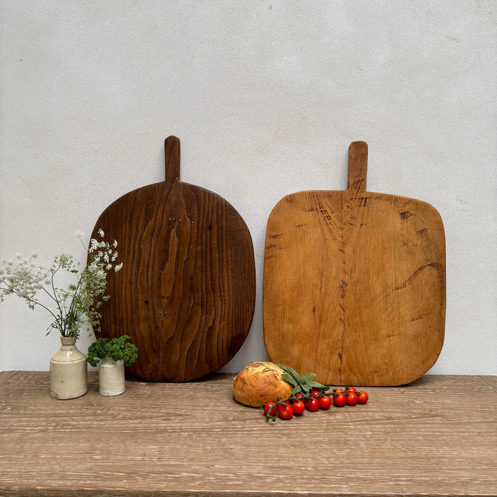 Large Antique Rustic Breadboard (Select from photo)