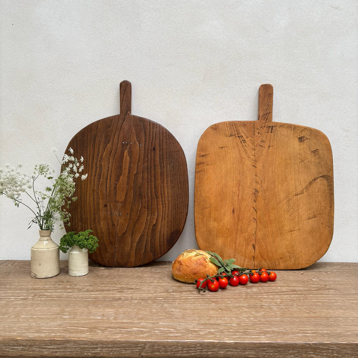 Large Antique Rustic Breadboard (Select from photo)